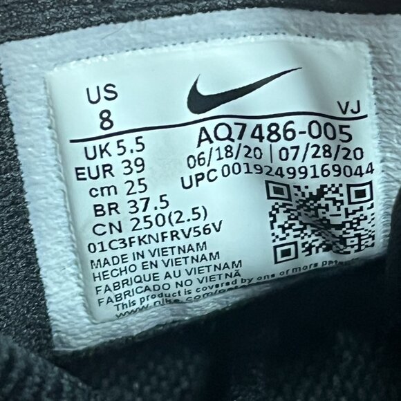 Nike Downshifter 9 Women's Black Athletic Running‎ Shoes Size 8 - Picture 8 of 8